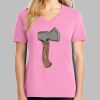 Ladies Core Cotton V Neck Tee Thumbnail