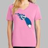 Ladies Core Cotton V Neck Tee Thumbnail