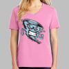 Ladies Core Cotton V Neck Tee Thumbnail
