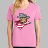 Ladies Core Cotton V Neck Tee Thumbnail