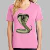 Ladies Core Cotton V Neck Tee Thumbnail