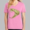 Ladies Core Cotton V Neck Tee Thumbnail
