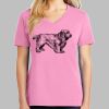 Ladies Core Cotton V Neck Tee Thumbnail