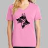 Ladies Core Cotton V Neck Tee Thumbnail