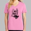 Ladies Core Cotton V Neck Tee Thumbnail