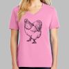 Ladies Core Cotton V Neck Tee Thumbnail