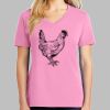 Ladies Core Cotton V Neck Tee Thumbnail