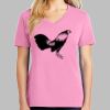 Ladies Core Cotton V Neck Tee Thumbnail