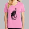 Ladies Core Cotton V Neck Tee Thumbnail