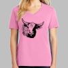 Ladies Core Cotton V Neck Tee Thumbnail