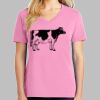 Ladies Core Cotton V Neck Tee Thumbnail