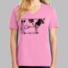 Ladies Core Cotton V Neck Tee Thumbnail