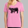 Ladies Core Cotton V Neck Tee Thumbnail