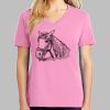 Ladies Core Cotton V Neck Tee Thumbnail