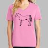Ladies Core Cotton V Neck Tee Thumbnail