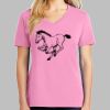 Ladies Core Cotton V Neck Tee Thumbnail