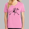 Ladies Core Cotton V Neck Tee Thumbnail