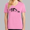 Ladies Core Cotton V Neck Tee Thumbnail