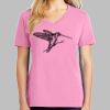 Ladies Core Cotton V Neck Tee Thumbnail