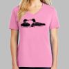 Ladies Core Cotton V Neck Tee Thumbnail