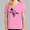 Ladies Core Cotton V Neck Tee Thumbnail