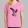 Ladies Core Cotton V Neck Tee Thumbnail