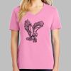 Ladies Core Cotton V Neck Tee Thumbnail