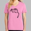 Ladies Core Cotton V Neck Tee Thumbnail