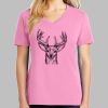 Ladies Core Cotton V Neck Tee Thumbnail