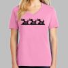 Ladies Core Cotton V Neck Tee Thumbnail