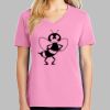 Ladies Core Cotton V Neck Tee Thumbnail