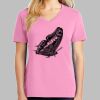 Ladies Core Cotton V Neck Tee Thumbnail