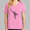 Ladies Core Cotton V Neck Tee Thumbnail