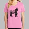 Ladies Core Cotton V Neck Tee Thumbnail