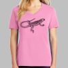 Ladies Core Cotton V Neck Tee Thumbnail