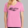 Ladies Core Cotton V Neck Tee Thumbnail