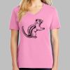 Ladies Core Cotton V Neck Tee Thumbnail