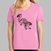 Ladies Core Cotton V Neck Tee Thumbnail