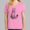 Ladies Core Cotton V Neck Tee Thumbnail