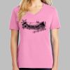 Ladies Core Cotton V Neck Tee Thumbnail