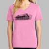 Ladies Core Cotton V Neck Tee Thumbnail