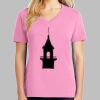 Ladies Core Cotton V Neck Tee Thumbnail