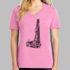 Ladies Core Cotton V Neck Tee Thumbnail