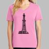 Ladies Core Cotton V Neck Tee Thumbnail
