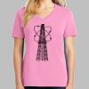 Ladies Core Cotton V Neck Tee Thumbnail