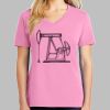 Ladies Core Cotton V Neck Tee Thumbnail