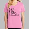 Ladies Core Cotton V Neck Tee Thumbnail