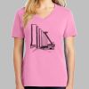 Ladies Core Cotton V Neck Tee Thumbnail