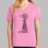 Ladies Core Cotton V Neck Tee Thumbnail
