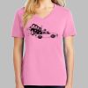 Ladies Core Cotton V Neck Tee Thumbnail